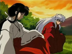 Kikyou a Inuyasha